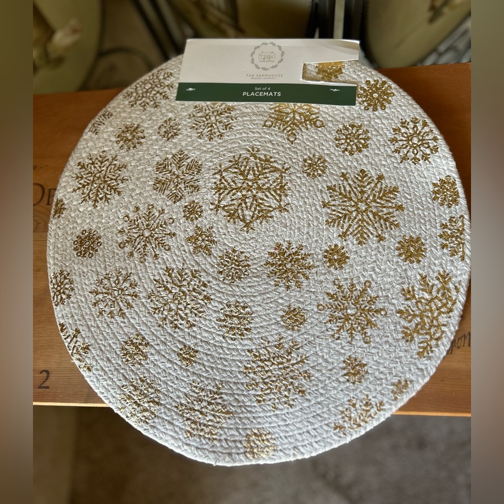 Snowflake Placemats by The Farmhouse